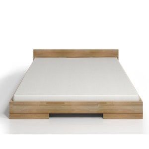 Dvoulůžková postel z bukového dřeva SKANDICA Spectrum, 140 x 200 cm