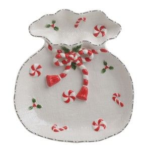 Vánoční keramický talíř InArt Anna
