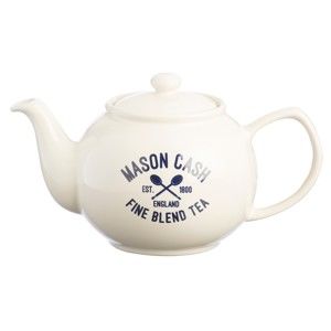 Bílá konvice na čaj Mason Cash Varsity, 1.1 l