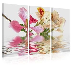 Vícedílný obraz na plátně Artgeist Orchid, 120 x 80 cm