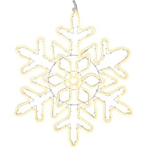 Závěsná svítící LED dekorace Best Season NeoLED Snowflake Gold