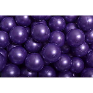 Sada 50 fialových kuliček k dětskému bazénku MeowBaby Pearl