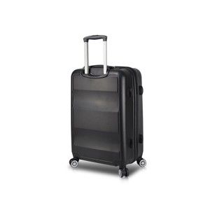 Černý cestovní kufr na kolečkách s USB portem My Valice COLORS LASSO Pilot Suitcase