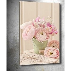 Obraz Tablo Center Pastel Roses, 40 x 60 cm