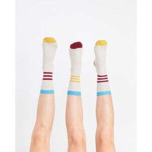 Sada 3 ponožek Really Nice Things Multi Stripes, vel. L/XL