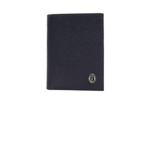 Modrá pánská kožená peněženka Trussardi Symbiosis, 12,5 x 9,5 cm