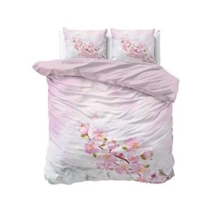 Růžové povlečení Sleeptime Sweet Flowers, 240 x 220 cm