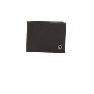 Hnědá pánská kožená peněženka Trussardi Quido, 12,5 x 9,5 cm