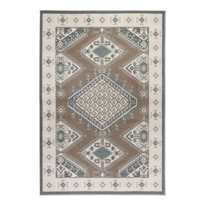 Hnědo-krémový koberec 160x235 cm Terrain – Hanse Home
