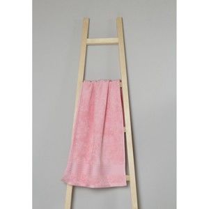 Světle růžový bavlněný ručník My Home Plus Spa, 50 x 90 cm