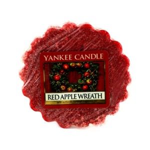 Vonný vosk do aromalampy Yankee Candle Věnec z červených jablíček, doba trvání vůně až 8 hodin