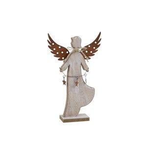 Dekorativní dřevěný anděl Ego Dekor Joe, výška 23 cm