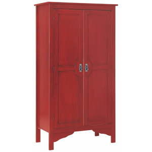 Červená šatní skříň Evergreen House Credenza
