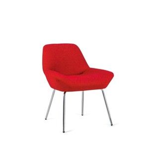 Červená židle Design Twist Taba
