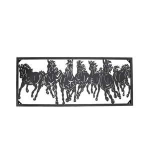 Železná nástěnná dekorace Clayre & Eef Horses