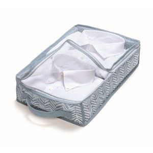 Modrý úložný box Cosatto Tweed, šířka 26 cm