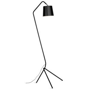 Černá stojací lampa s kovovým stínidlem (výška 155 cm) Barcelona – it's about RoMi