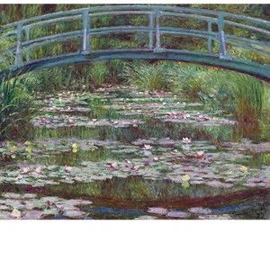 Obraz Claude Monet - The Japanese Footbridge, 50x40 cm
