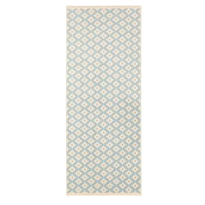 Modrý koberec Hanse Home Celebration Raggo, 80 x 150 cm