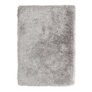 Šedý ručně tuftovaný koberec Think Rugs Montana Puro Silver, 120 x 170 cm