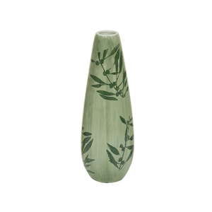 Zelená kameninová váza Santiago Pons Florist, výška 32 cm