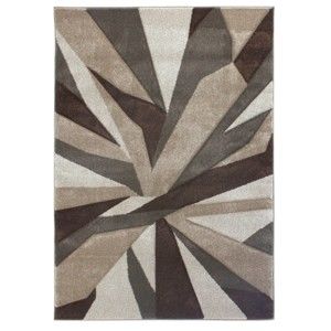 Béžovohnědý koberec Flair Rugs Shatter Beige Brown, 80 x 150 cm