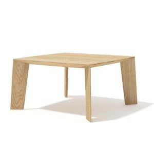 Konferenční stolek z masivního dubového dřeva Javorina Tin Tin, 70 cm