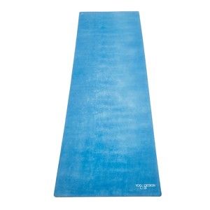 Modrá podložka na jógu Yoga Design Lab Combo Mat Aegean, 1,8 kg