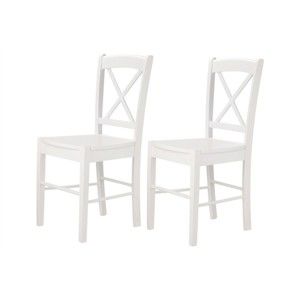 Sada 2 bílých židlí Støraa Trento Cross