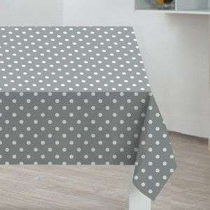 Ubrus Sabichi Grey Dots, 178 x 132 cm