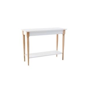 Bílý konzolový stolek Ragaba Mamo, šířka 105 cm