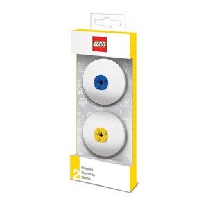 Sada 2 gum LEGO® Blue & Yellow