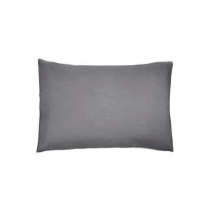 Tmavě šedý bavlněný povlak na polštář L'Officiel Interiors, 50 x 70 cm