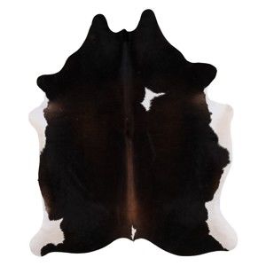 Pravá hovězí kůže Arctic Fur Tricolor, 186 x 165 cm
