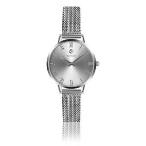 Dámské hodinky s páskem z nerezové oceli ve stříbrné barvě Paul McNeal Curioso