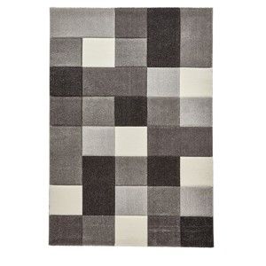 Šedobílý koberec Think Rugs Brooklyn, 120 x 170 cm