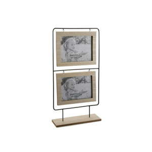 Dřevěný rámeček na 2 fotografie Versa Memories, 45 x 23,5 cm