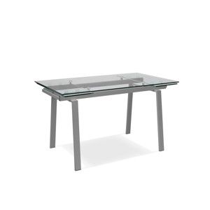 Rozkládací jídelní stůl s šedým podnožím Design Twist Jersey