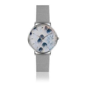 Dámské hodinky s šedým páskem z nerezové oceli Emily Westwood Nataly
