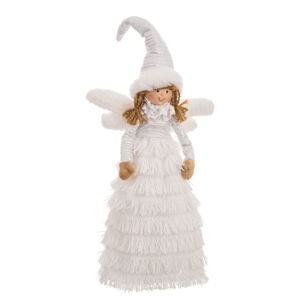 Bílá figurka anděla Unimasa Angel, výška 45 cm
