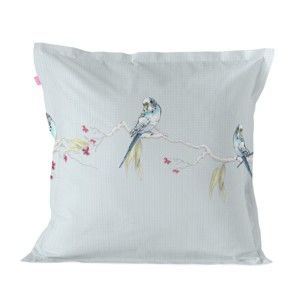 Bavlněný povlak na polštář Happy Friday Cushion Cover Parakeet, 60 x 60 cm