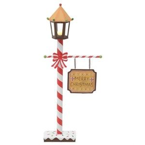 Vánoční světelná dekorace ve tvaru lampy InArt Bethan