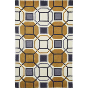 Žlutý koberec Think Rugs Hong Kong Hammam, 120 x 170 cm
