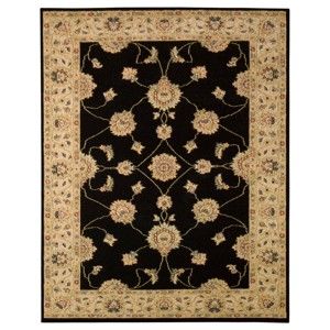 Černo-béžový koberec Schöngeist & Petersen Gemstone, 80 x 150 cm