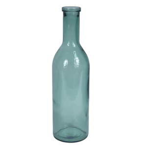 Modrá skleněná váza Ego Dekor Rioja, výška 50 cm