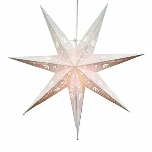 Závěsná svítící hvězda Best Season Metasol Snow, 70 cm