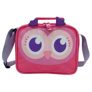 Růžová dětská taška přes rameno Bagtrotter Owl