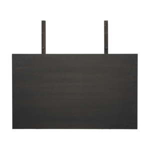 Černá deska k prodloužení jídelního stolu Canett Aspen, šířka 45 cm