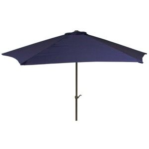 Tmavě modrý zahradní deštník ADDU Parasol, Ø 300 cm