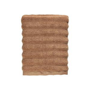 Jantarově hnědý ručník ze 100% bavlny Zone Prime Amber, 50 x 100 cm